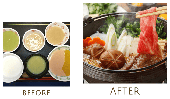 BEFORE AFTER